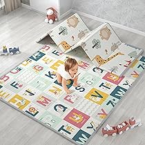 Dish Soap MQIAOHAMu00ae 18 Pieces Puzzle Play Mats, Soft Baby Play