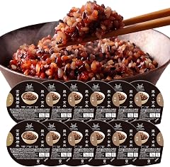金賞の一膳 黒米 玄米 国産 ご飯 パック 120g ×12食 金賞健康米 雑穀米 レトルト お米 非常食 パックご飯 ＜2977200312＞ | 玄米パック レトルトご飯 レトルトごはん パックライス 低GI GABA 食物繊維 減量 ダイエット