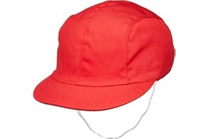[キャッチ] UVカット 女児用 赤白帽子 903042 レッド