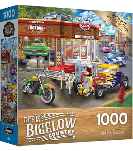 Amazon | Vermont Christmas Company Route 66 ジグソーパズル 1000