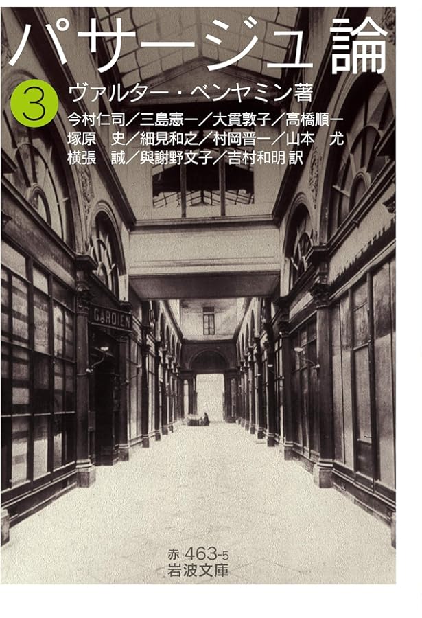 パサージュ論(一) (岩波文庫, 赤463-3) | ヴァルター・ベンヤミン