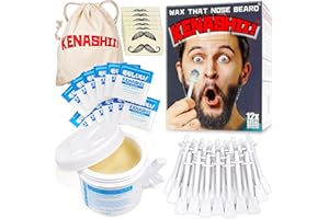 Nose Wax Kit, 100 g Wax, 24 Applicators. The Original & Best Nose Hair Removal Kit from Kenashii. Nose Waxing For Men & Women