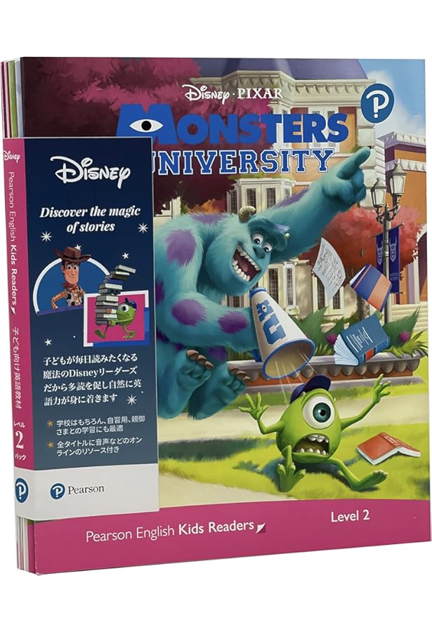 Amazon.co.jp: Disney Kids Readers レベル3パック(全6巻セット