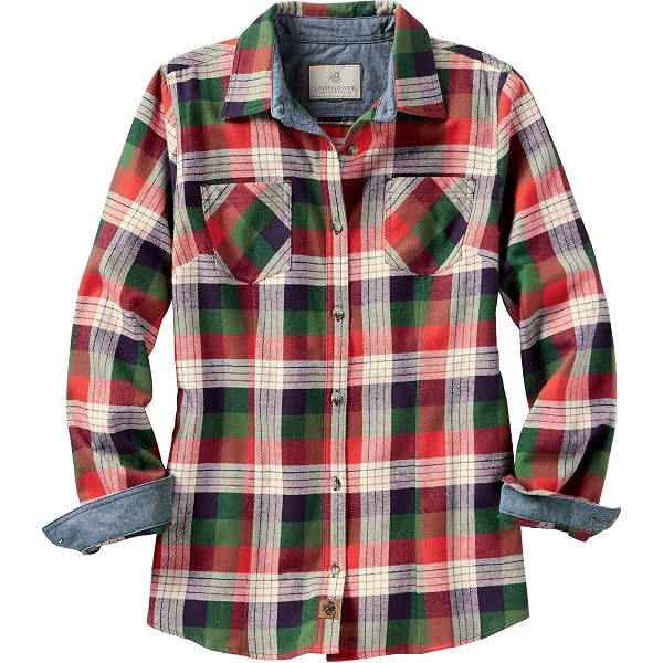 Mossy Oak Petite Womens Flannel Shirt 