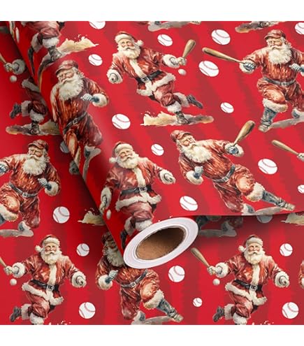 REVEL & Co Chrstmas Cats Folded Wrappng Paper Wth Cats N Hats - View #4