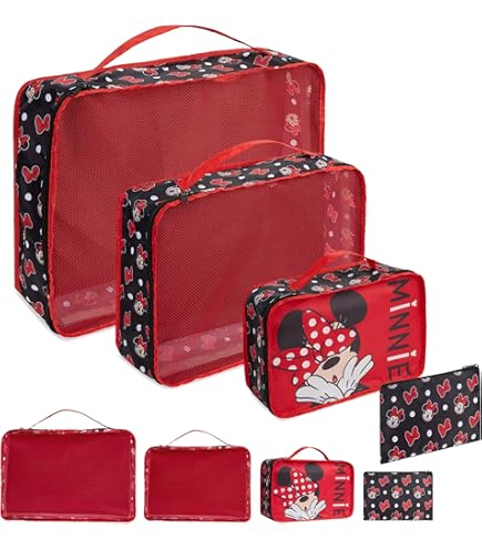 Star Wars Packing Cube Set - 5-Piece Luggage Organizer With Character Prints