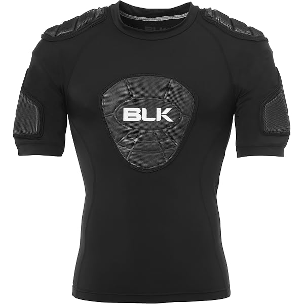 Amazon.co.jp: 【BLK】T6 ショルダーパッド ショルダーガード ラグビー
