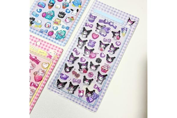 loong 3dシール 実心 立体シール ぷくぷくぷっくり かわいい 1枚セット 立体 おしゃれ デコシール ごほうび 子供 貼り付け可能 贈り物 手帳 携帯 DIY用 手帳用 貼り付け可能 女の子 （021）