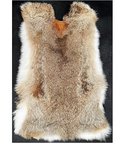 Amazon.co.jp: 天然なめしレッドフォックスの毛皮 毛皮を隠す フライ