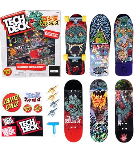 Tech Deck, 25th Anniversary 8-Pack Fingerboards with Exclusive