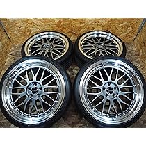 Amazon | levanna V10-EX 19インチ 8.5J+40 5H100 ハイパーブラック 