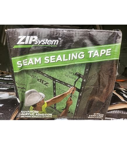 Amazon.co.jp: Huber Zip System ストレッチテープ | 自己粘着 防水