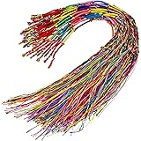Hotop 30 Pcs Handmade Braided String Bracelets Colorful Friendship Cords Thread Bracelet for Wrist Ankle Women Girls Kids Men