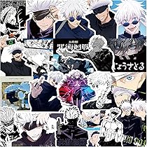 アニメ・マンガ・キャラクター　紙類　シール　ステッカー　ミニカード　まとめ売り2 Amazon.co.jp: for呪術廻戦 シール かわいいステッカー60枚