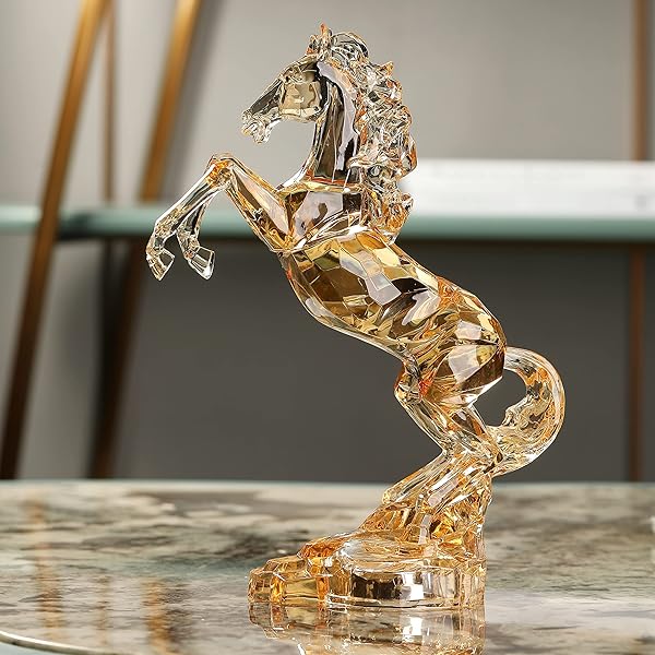 Amazon.co.jp: 馬のガラスの置物。 : ホーム＆キッチン