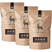 Amazon | 国産 ドッグフード 馬肉 ギフトナー 馬肉レシピ 小粒 900g×3