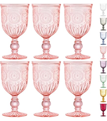 【希少】【美品】【即日発送】Baci Milano ゴブレットグラス 4個セット Amazon | (Wine Glasses, Red) - Baci Milano Baroque & Rock