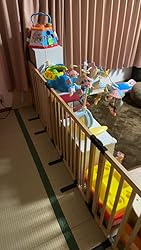 Amazon Co Jp 日本育児 木製パーテーション Flex400 W ナチュラル ベビー マタニティ