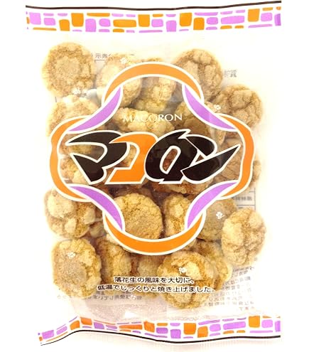 Amazon.co.jp: まころん117g ×2袋 マコロン 仙台駄菓子 : 食品・飲料・お酒