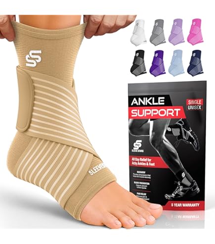 Amazon | 足底筋膜炎、アキレス腱炎、関節炎の緩和、足首ブレース圧縮