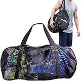 Athletico Mesh Dive Duffel Bag for Scuba or Snorkeling - XL Mesh Travel Duffle for Scuba Diving and Snorkeling Gear & Equipme