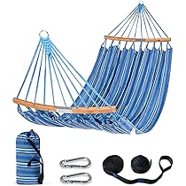 Amazon.co.jp: SUNCREAT ハンモック ダブルハンモック カーブ