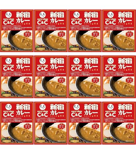 Amazon.co.jp: 新宿カレー c&c ポーク 辛口 レトルト ルー レンジ対応