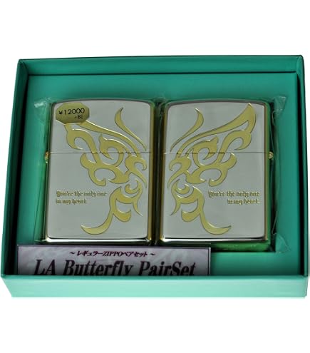 Amazon.co.jp: ZIPPO(ジッポー) ライター ZYA ペア LAPR-SGP LA 