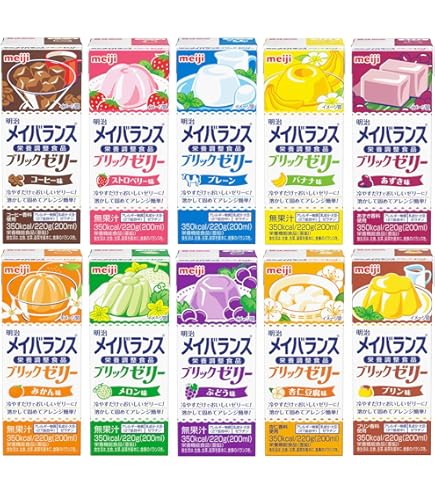 Amazon.co.jp: メイバランスブリックゼリー バラエティーBOX 220g×30本