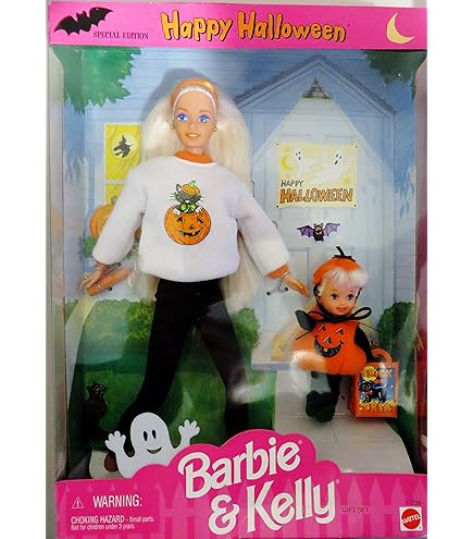 Barbie Kelly Doll Halloween Party Jenny Genie - 2002 Collectible Doll