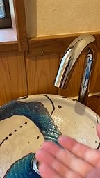 Amazon Co Jp カスタマーレビュー 今週限定6364 自動蛇口 洗面 H33cm 自動水栓 Ippinkan 洗面台 蛇口 単水栓 感応内蔵式 高精度赤外線感応 精銅製 巣式の起泡器 5層電気めっき技術 ウイルスを防ぐ 洗面台 トイレなど適用