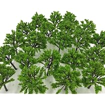 Amazon | ［DauStage］ 緑 桜 竹 ヤシの木 柳 松 森林 模型 Nゲージ