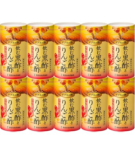 Amazon.co.jp: りんご酢 黒酢 6本セット 72-144日分 720mL クエン酸