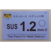 Amazon.co.jp: テストピース SUSφ1.2㎜ ステンレス球直径1.2