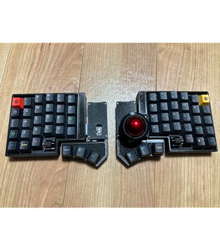 Amazon | ワイヤレス分割キーボード Choc V1 ZMK デュアルモード有線