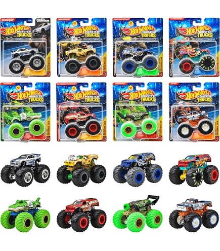 Amazon | ホットウィール(Hot Wheels) モンスタートラック 1:64