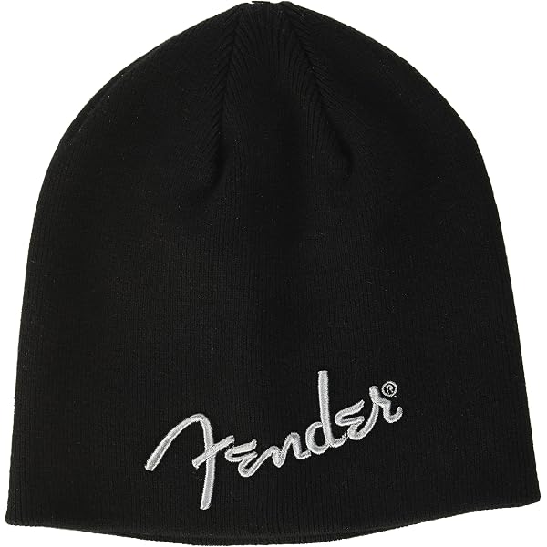 Rush Men's Logo Beanie - Black Knit Skull Cap, Official Band Merchandise, Unisex