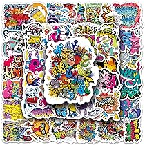 Graffiti グラフィティ ストリート 手描き ペイント ステッカー 大量 Graffiti グラフィティ ストリート 手描き ペイント ステッカー