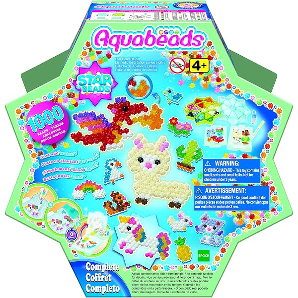 Aquabeads Set Sumikko Gurashi – 1700 Perline E 4 Display Per Creare Personaggi Con Acqua