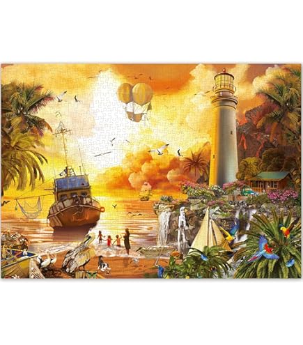 Amazon | ジグソーパズル 1000ピース 笹倉鉄平 St.TROPEZ