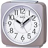 セイコー クロック 目覚まし時計 アナログ PYXIS ピクシス 薄ピンク パール NR440P SEIKO