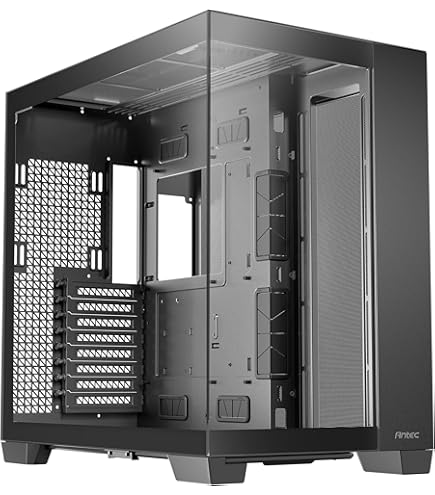 Amazon | ANTEC PCケース C8 Wood ブラック 木製フロントパネル 前面と