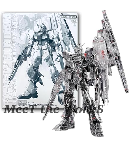Amazon | MG 1/100 νガンダム Ver.Ka [メカニカルクリア] 組み立て式