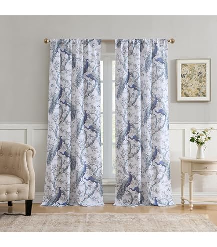 Amazon｜Laura Ashley Home ( 50 x 25 )｜カフェカーテン オンライン通販