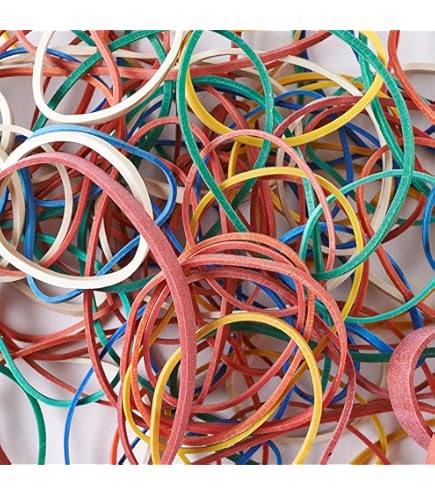 200 stuks elastiekjes rubber met verschillende maten - kleine elastiek