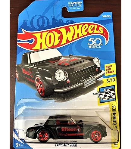 Amazon | Hot Wheels 2018 50th Anniversary HW Speed Graphics Datsun