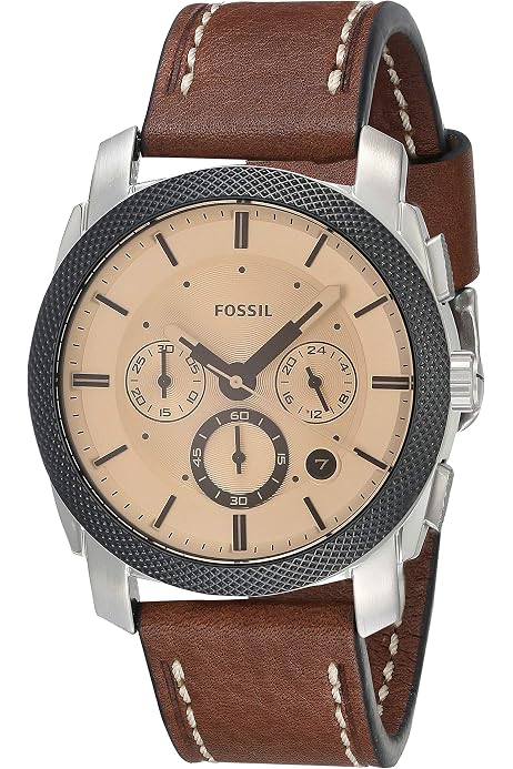 Fossil 42 mm Machine - FS5620, Silver 