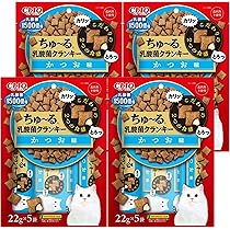 ドラ猫　ちゅ〜る乳酸菌クランキー22g✕5セット（合計32袋） Amazon | チャオ (CIAO) CIAO (チャオ) ちゅ～る乳酸菌