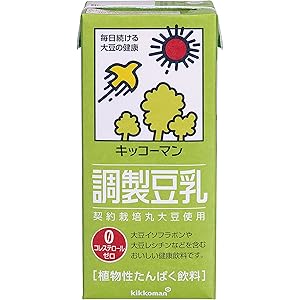 キッコーマン飲料 調製豆乳 1L×6本