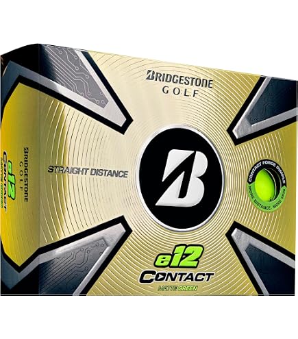Amazon.co.jp: ブリヂストンゴルフ 2023 e12 CONTACT ゴルフボール 全